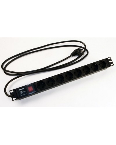 SHE19-8SH-S-2.5EU. Блок розеток 19. Hyperline в Саранске