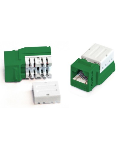 KJNE-8P8C-C5e-90-GN. Вставка Keystone Jack RJ-45. Hyperline в Саранске