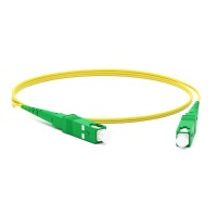 FC-S2-9-SC/AR-SC/AR-H-1M-LSZH-YL. Патч-корд волоконно-оптический одномодовый. Hyperline