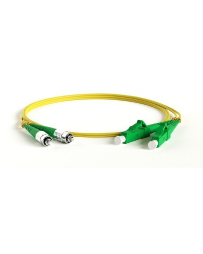 FC-D2-9-FC/AR-LC/AR-H-1M-LSZH-YL. Патч-корд волоконно-оптический FC-LC. Hyperline в Саранске