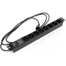 SHE19-8SH-S-2.5IEC. Блок розеток 19. Hyperline