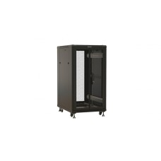 TTBR-2766-DD-RAL9004. Шкаф телекоммуникационный 19 напольный 27U. Hyperline