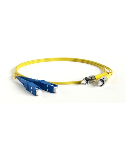 FC-D2-9-SC/UR-ST/UR-H-1M-LSZH-YL. Патч-корд волоконно-оптический ST-SC. Hyperline в Саранске