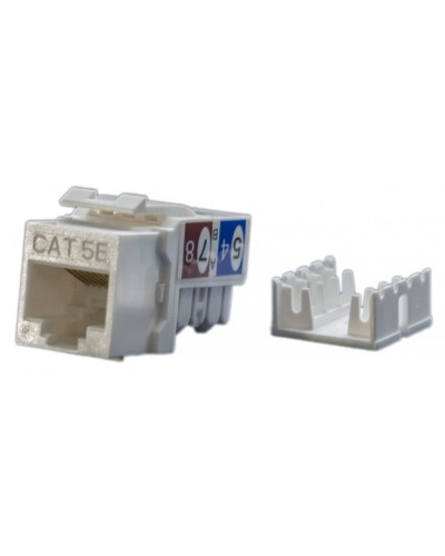 KJ9-8P8C-C5e-90-WH. Вставка Keystone Jack RJ-45. Hyperline в Саранске