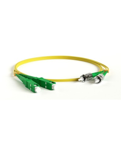 FC-D2-9-SC/AR-ST/AR-H-1M-LSZH-YL. Патч-корд волоконно-оптический ST-SC. Hyperline в Саранске