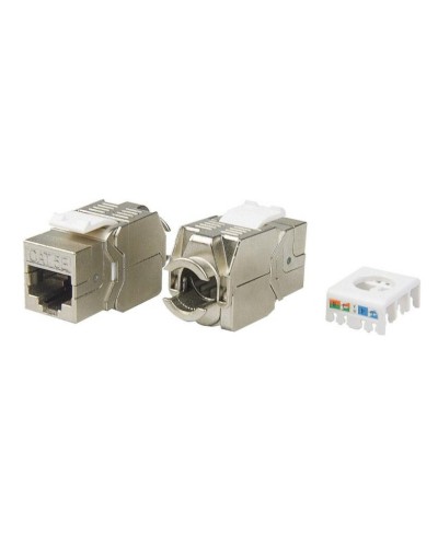 KJ8-8P8C-C5e-180-TLS-SH-F-WH. Вставка Keystone Jack RJ-45. Hyperline в Саранске