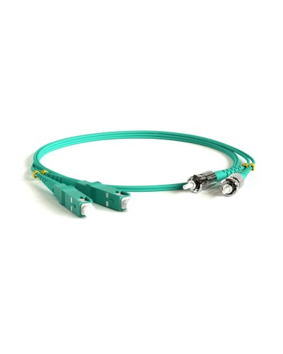FC-D2-503-SC/PR-ST/PR-H-3M-LSZH-AQ. Патч-корд волоконно-оптический многомодовый. Hyperline в Саранске