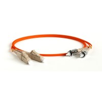 FC-D2-50-LC/PR-ST/PR-H-5M-LSZH-OR. Патч-корд волоконно-оптический многомодовый. Hyperline