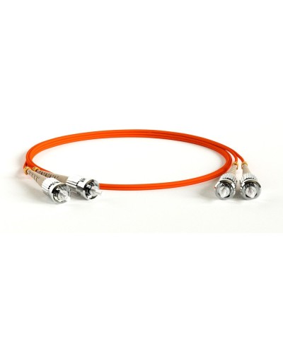 FC-D2-50-ST/PR-ST/PR-H-1M-LSZH-OR. Патч-корд волоконно-оптический многомодовый. Hyperline в Саранске