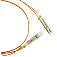 FC-D2-50-LC/PR-LC/PR-H-1M-LSZH-OR. Патч-корд волоконно-оптический LC-LC. Hyperline