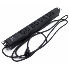 SHE19-8IEC-2.5IEC. Блок розеток 19. Hyperline