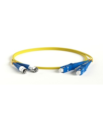 FC-D2-9-FC/UR-SC/UR-H-2M-LSZH-YL. Патч-корд волоконно-оптический SC-FC. Hyperline в Саранске