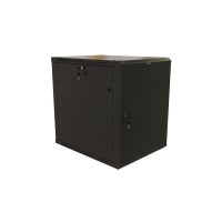 TWB-2266-SR-RAL9004. Шкаф телекоммуникационный 19 настенный 22U. Hyperline