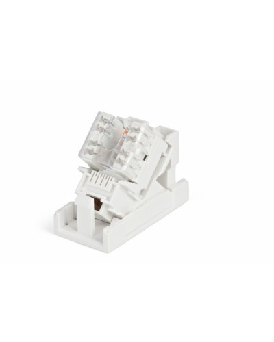 SIP2K-C5E-M45-22.5. Вставка 45х22,5 с наклонным модулем RJ-45 категории 5е. Hyperline в Саранске