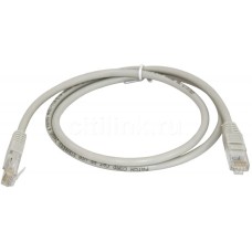 PC-LPM-UTP-RJ45-RJ45-C5e-3M-LSZH-GY. Патч-корд медный. Hyperline