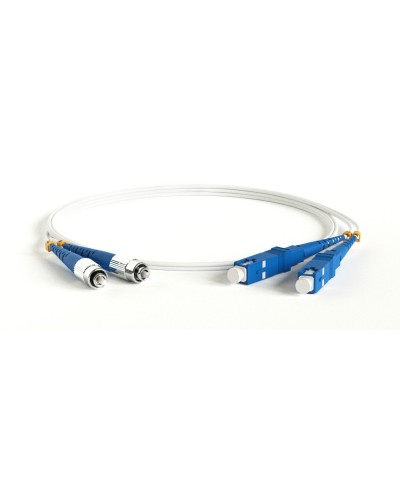 FC-D2-9A1-FC/UR-SC/UR-H-1M-LSZH-WH. Патч-корд волоконно-оптический SC-FC. Hyperline в Саранске