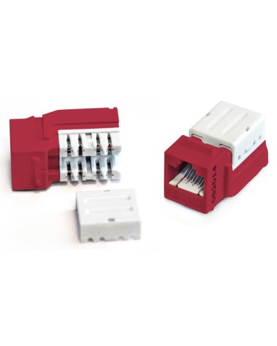 KJNE-8P8C-C5e-90-RD. Вставка Keystone Jack RJ-45. Hyperline в Саранске