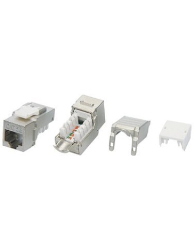 KJ9-8P8C-C5e-90-SH-F-WH. Вставка Keystone Jack RJ-45. Hyperline в Саранске