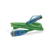 PC-LPM-UTP-RJ45-RJ45-C6-1M-LSZH-GN. Патч-корд медный. Hyperline