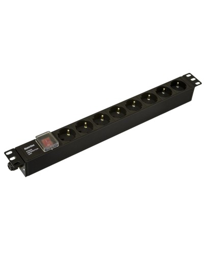 SHE19-8SH-S-CB. Блок розеток 19. Hyperline в Саранске