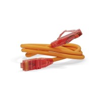 PC-LPM-UTP-RJ45-RJ45-C5e-1M-LSZH-OR. Патч-корд медный. Hyperline
