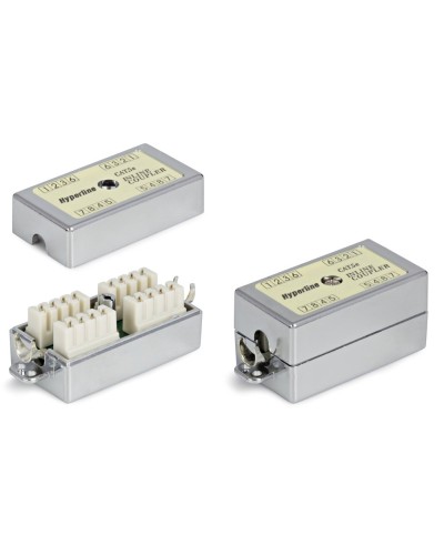 CA-IDC-C5e-SH-F-WH. Проходной адаптер экранированный. Hyperline в Саранске