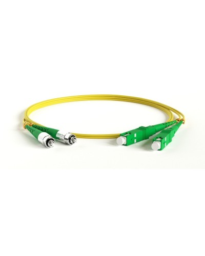 FC-D2-9-FC/AR-SC/AR-H-1M-LSZH-YL. Патч-корд волоконно-оптический SC-FC. Hyperline в Саранске