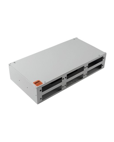 FO-19R-2U-6xSLT-W140H42-48UN-GY. Кросс оптический 19. Hyperline в Саранске