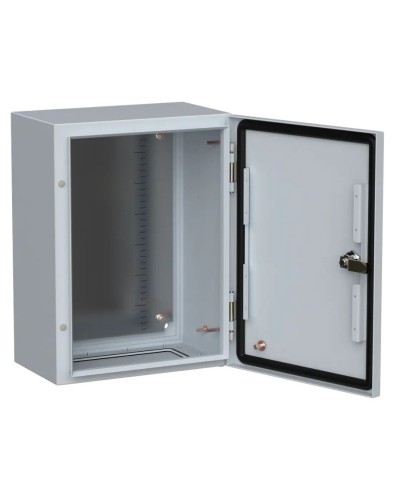 ЩМП-40.30.20 УХЛ1 IP66 400x300x200 TITAN 5 (TI5-10-N-040-030-020-66). Шкаф металлический с монтажной платой. IEK в Саранске