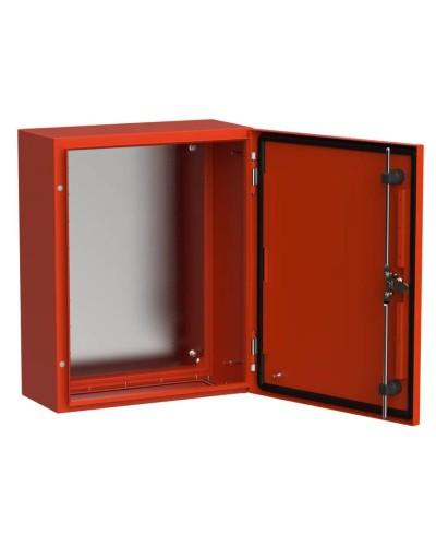 ЩМП-50.40.20 УХЛ1 IP66 RAL3020 TITAN 5 (TI5-13-N-050-040-020-66). Корпус металлический с монтажной платой. IEK в Саранске