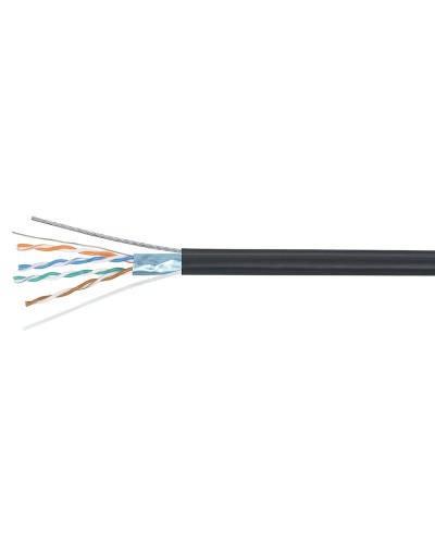 GENERICA F/UTP кат. 5E 100МГц 4 пары LDPE OUTDOOR трос 1,2мм черный (BC3-C5E04-359-305-G). Кабель «витая пара» (LAN) для структурированных систем связи. IEK в Саранске