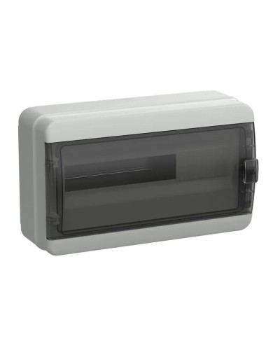 Корпус пластиковый КМПн-18 IP65 TEKFOR (TF5-KP72-N-18-65-K03-K02). Корпус модульный пластиковый черная прозрачная дверь. IEK в Саранске
