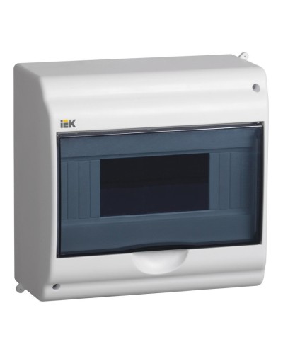 Корпус пластиковый КМПн 2/9-1 IP31 белый KREPTA 3 (MKP42-N-09-31-01). Щиток модульный с прозрачной дверцей, настенный. IEK в Саранске