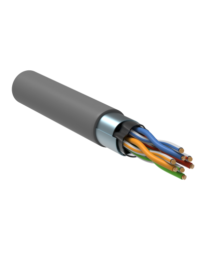 GENERICA F/UTP кат.5E 24AWG 4 пары LSZH серый (BC1-C5E04-321-305-R-G). Кабель «витая пара» (LAN) для структурированных систем связи. IEK в Саранске