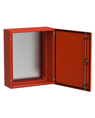 ЩМП-60.50.20 УХЛ1 IP66 RAL3020 TITAN 5 (TI5-13-N-060-050-020-66). Корпус металлический с монтажной платой. IEK в Саранске