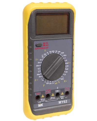 Мультиметр цифровой Professional MY62 (TMD-5S-062). Мультиметр цифровой. IEK в Саранске