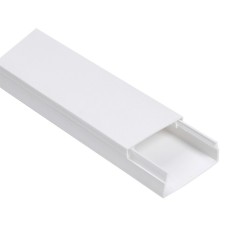 Короб 40х16 ECOLINE (CKK11-040-016-1-K01). Кабель-канал с двойным замком. IEK