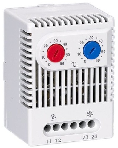 Термостат двухканальный от 0 до +60°C NO+NC (YCE-DTNO-NC-60). Термостат двухканальный. IEK в Саранске