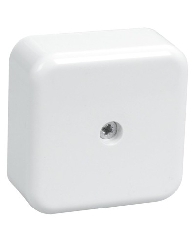 Коробка распаячная КМ41206-01 50х50х20 открытой проводки (4 клеммы 3 мм²) белая (UKO10-050-050-020-K01). Коробка распаячная безгалогенная (HF). IEK в Саранске