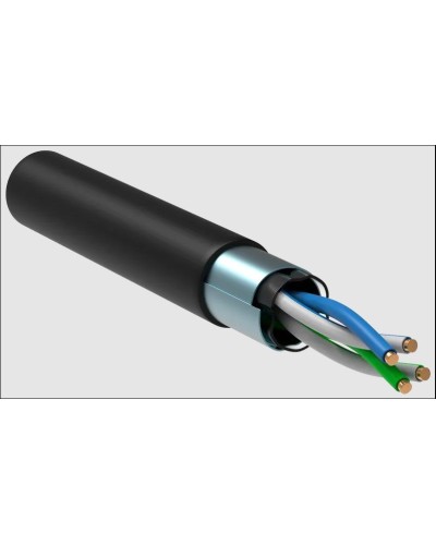 GENERICA U/UTP 5E 24AWG 2PR LDPE черный (BC3-C5E02-139-305-R-G). Кабель «витая пара» (LAN) для структурированных систем связи. IEK в Саранске