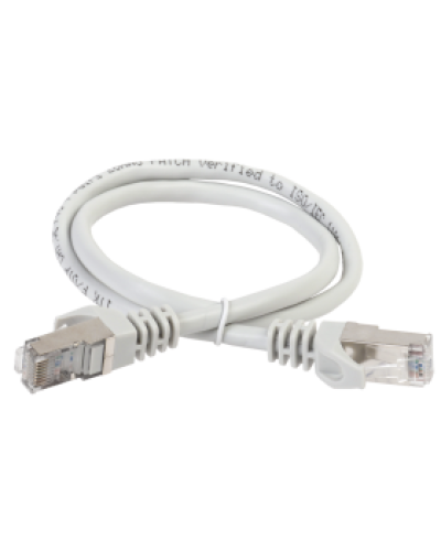 GENERICA Патч-корд кат.5E FTP 1м серый (PC01-C5EF-1M-G). Патч-корд медный. IEK в Саранске