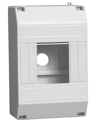 Корпус пластиковый КМПн 1/4 IP20 белый (MKP31-N-04-30-135). Щиток модульный без дверцы, настенный. IEK в Саранске