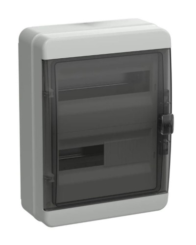 Корпус пластиковый КМПн-24 IP65 TEKFOR (TF5-KP72-N-24-65-K03-K02). Корпус модульный пластиковый черная прозрачная дверь. IEK в Саранске