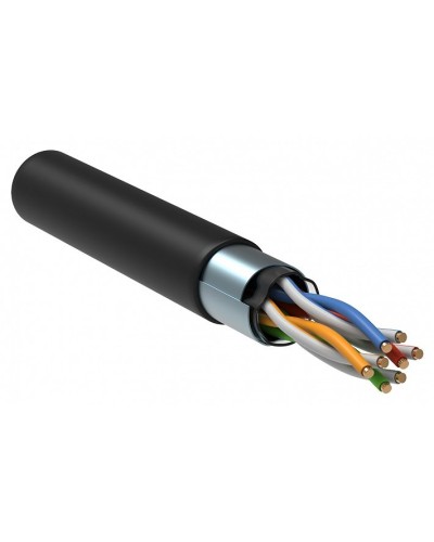 GENERICA F/UTP кат.5E 24AWG 4 пары LDPE черный (BC3-C5E04-339-305-R-G). Кабель «витая пара» (LAN) для структурированных систем связи. IEK в Саранске