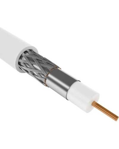 GENERICA RG6 медный 75Ом FPE PVC белый (CC3-R6F1-111-100-G). Кабель коаксиальный медный. IEK в Саранске