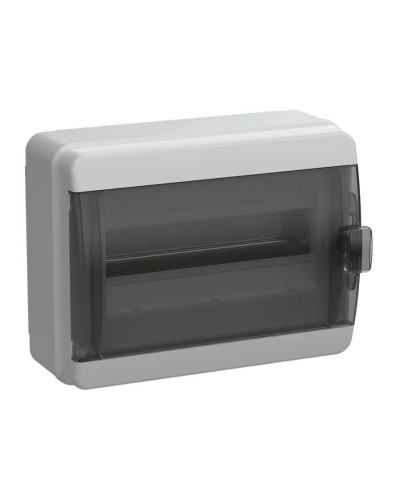 Корпус пластиковый КМПн-12 IP65 TEKFOR (TF5-KP72-N-12-65-K03-K02). Корпус модульный пластиковый черная прозрачная дверь. IEK в Саранске