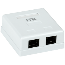 CS2-1C5EF-22. Настенная розетка RJ45. ITK