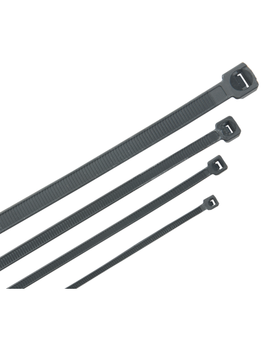 HKB-W48-L200 (100 шт). Хомут кабельный ХКн 4,8х200мм нейлон черный. ITK в Саранске