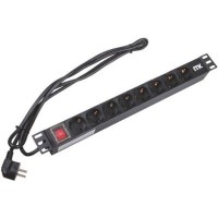 PH12-7D1-P. Блок розеток 19”. ITK