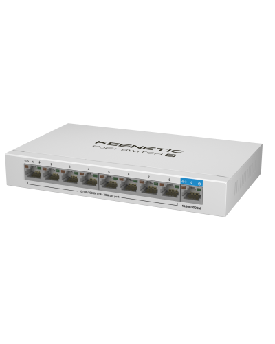 Keenetic KN-4710 (L2) 9х1Гбит/с 8PoE+ 120W. Коммутатор с PoE. KEENETIC в Саранске
